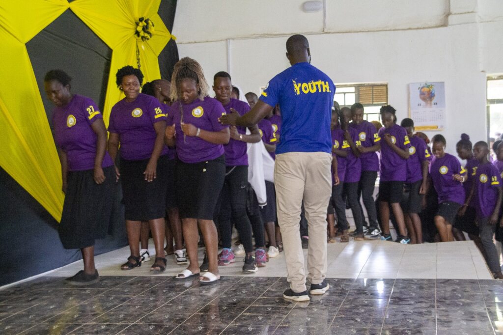 Youth Event with Purple Theme